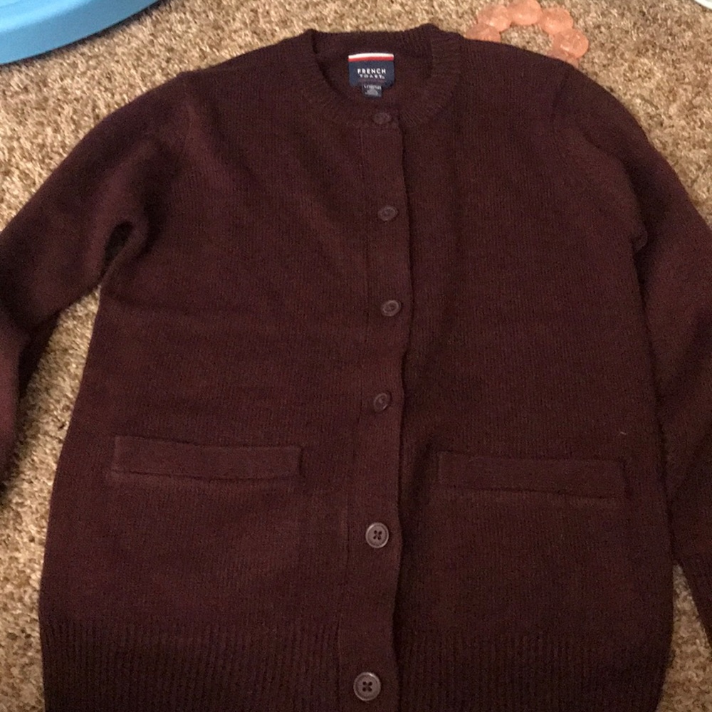 Brand new never worn Girls L cardigan